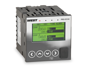 West Pro-EC44 Dual Temperature Controller with USB Data Logger